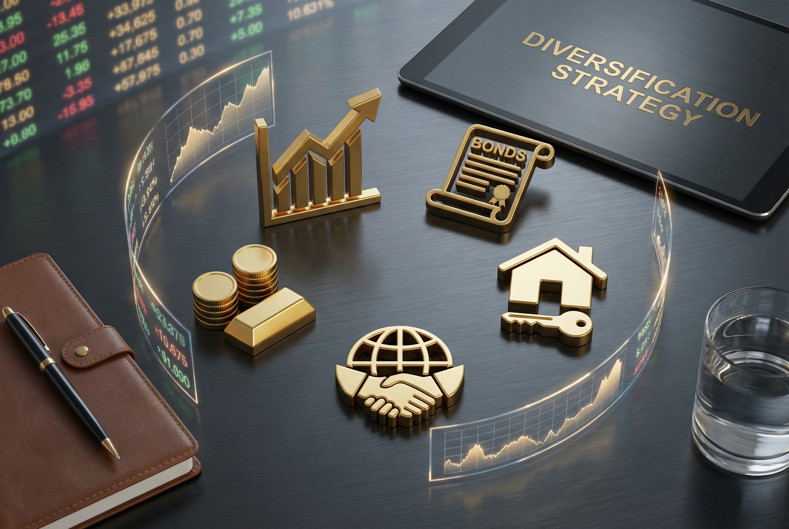 Investir com sabedoria diversificação
